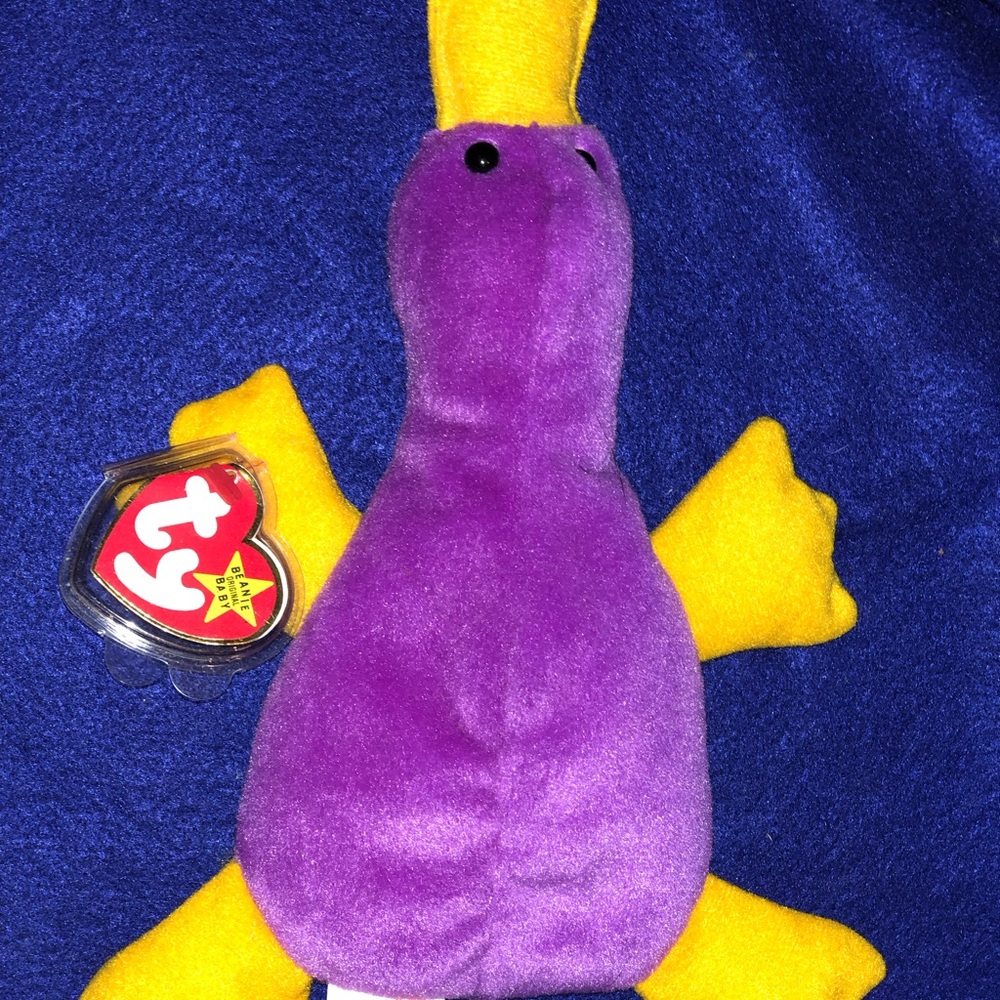 Ty Beanie Baby Patti platypus #4025